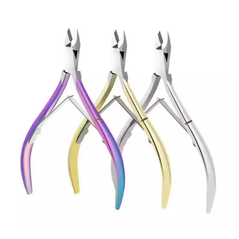 

Профессиональные маникюрные кусачки из нержавеющей стали для удаления омертвевшей кожи и кутикулы, многофункциональные ножницы для ухода за ногтями ﻿ ﻿