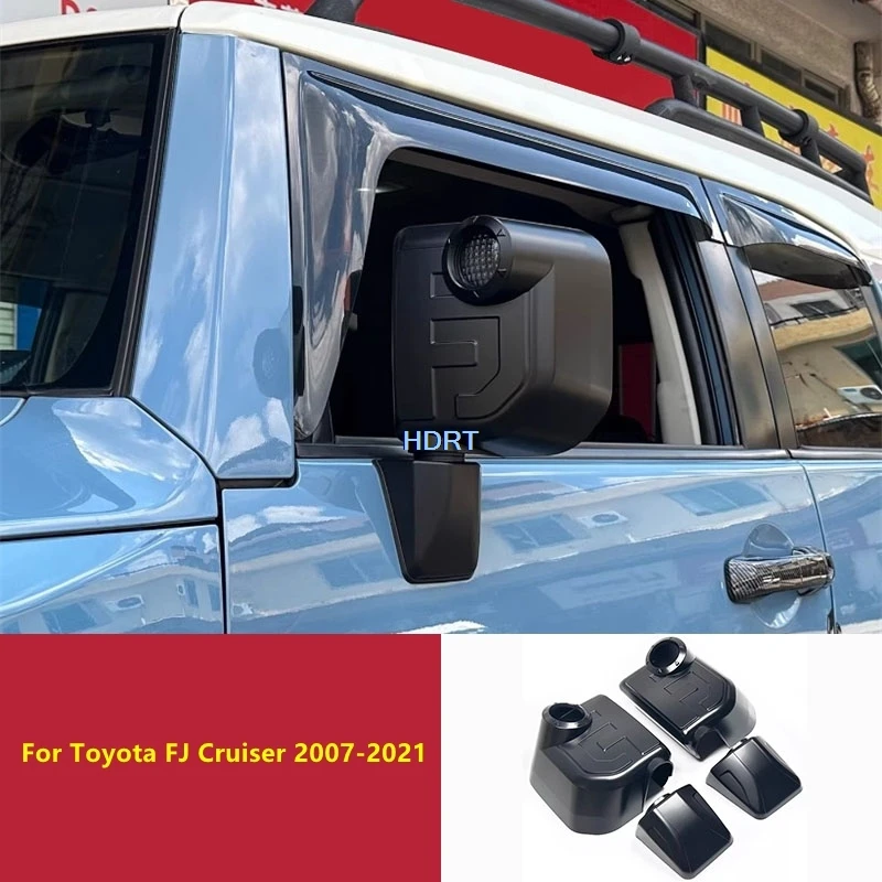 

For Toyota ‌FJ Cruiser 2007-2021 Rear View Mirror Cover Reverse Mirror Shell Frame Car Styling Protector Decoration Accessories