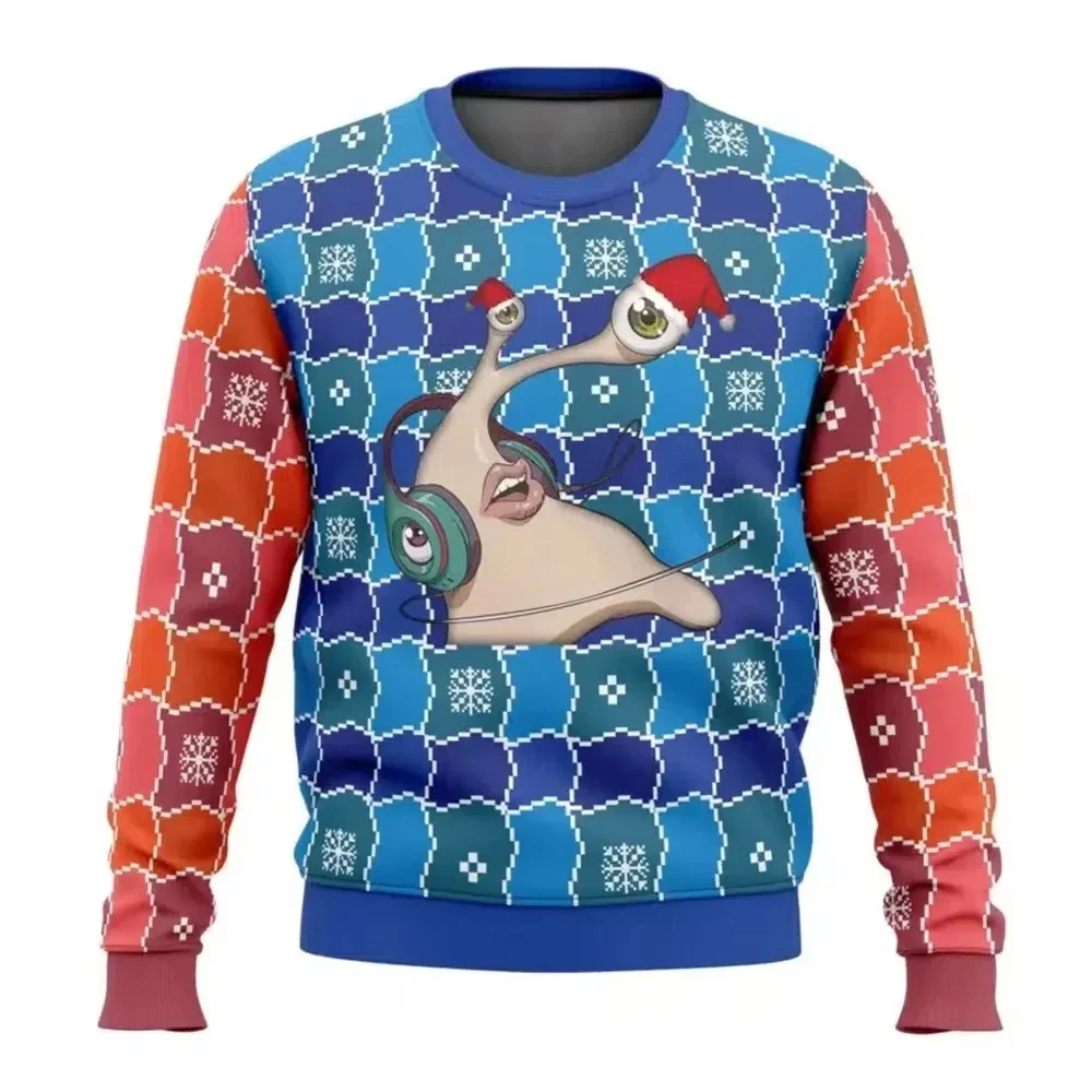 The Gorillaz Boys The Boys Ugly Christmas Sweater Cartoon Anime Women Men Pullover Top 2026 New Fashion Couple Hoodie Sweatshirt view 3