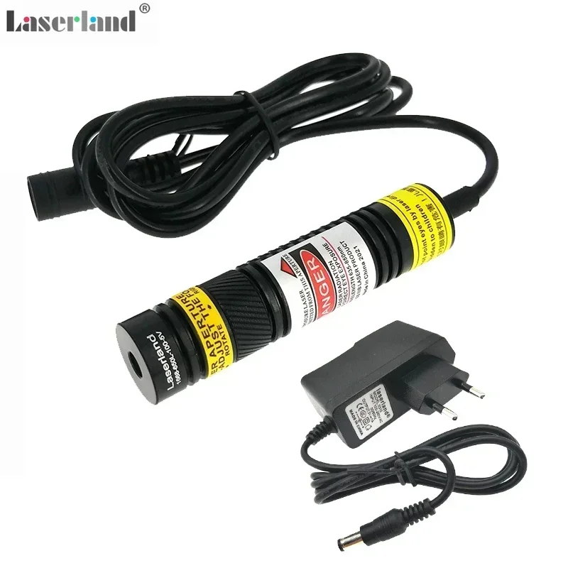 1668 Focusable 808nm 200mw IR Infrared Laser rectangle Module Diode Glass Lens