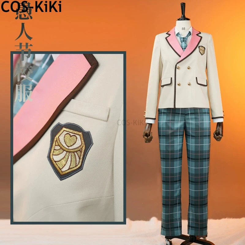 Cos-kiki ensemble stars 2 April Narren tag alle Mitglieder Schuluniform Cosplay Kostüm Halloween Karneval Party Rollenspiel Outfit