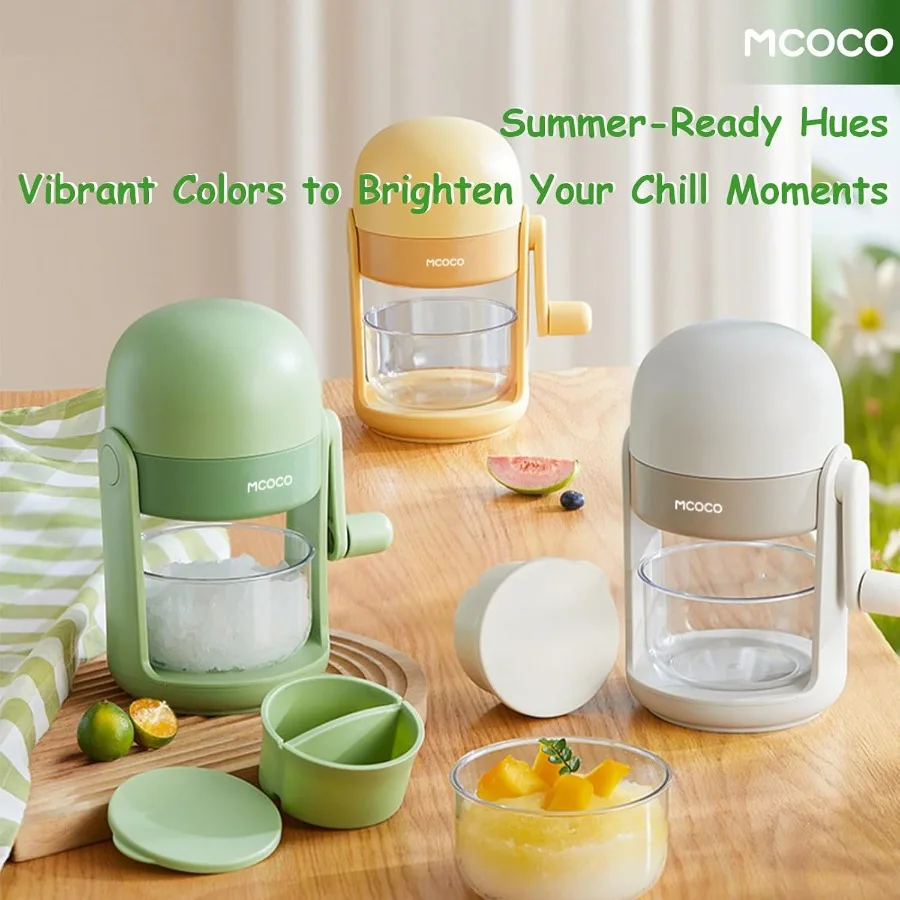 ماكينة صنع الثلج المحمولة مع وعاء حلاقة وقالب مقسم للمناسبات الخارجية وحفلات الشاطئ والتجمعات الصيفية بشكل فعال #2