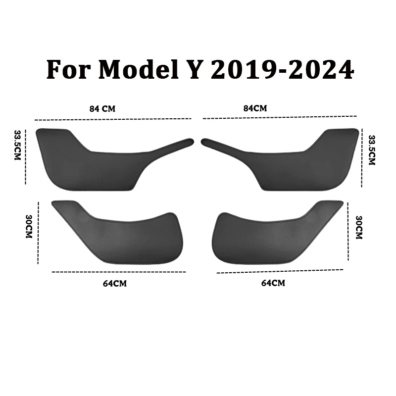 Auto Tür Anti-Kick Pads Für Tesla Für Modell Y/3 PU Leder Seite Tür Panel Schutz Anti-schmutzig Pad Auto Innen Dekoration – Detail 6