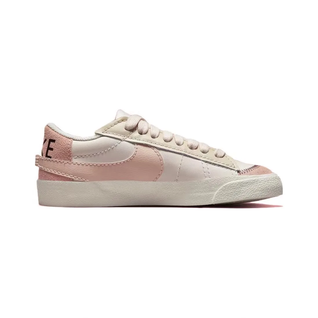 Модные женские туфли Nike Blazer Jumbo с низким вырезом, универсальные белые туфли Nike, повседневная обувь