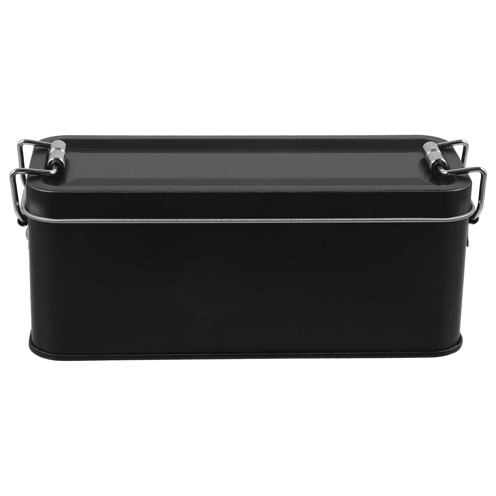 Vintage Tinplate Storage Box with Sealing Lid – Small Metal Canister for Cookies, Tea, Candy & Biscuits