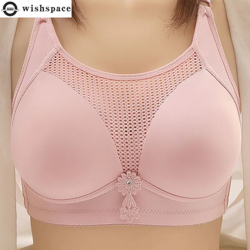 High grade breathable bra for women thin back bra for women seamless gathering and anti sagging sports bra cover for women