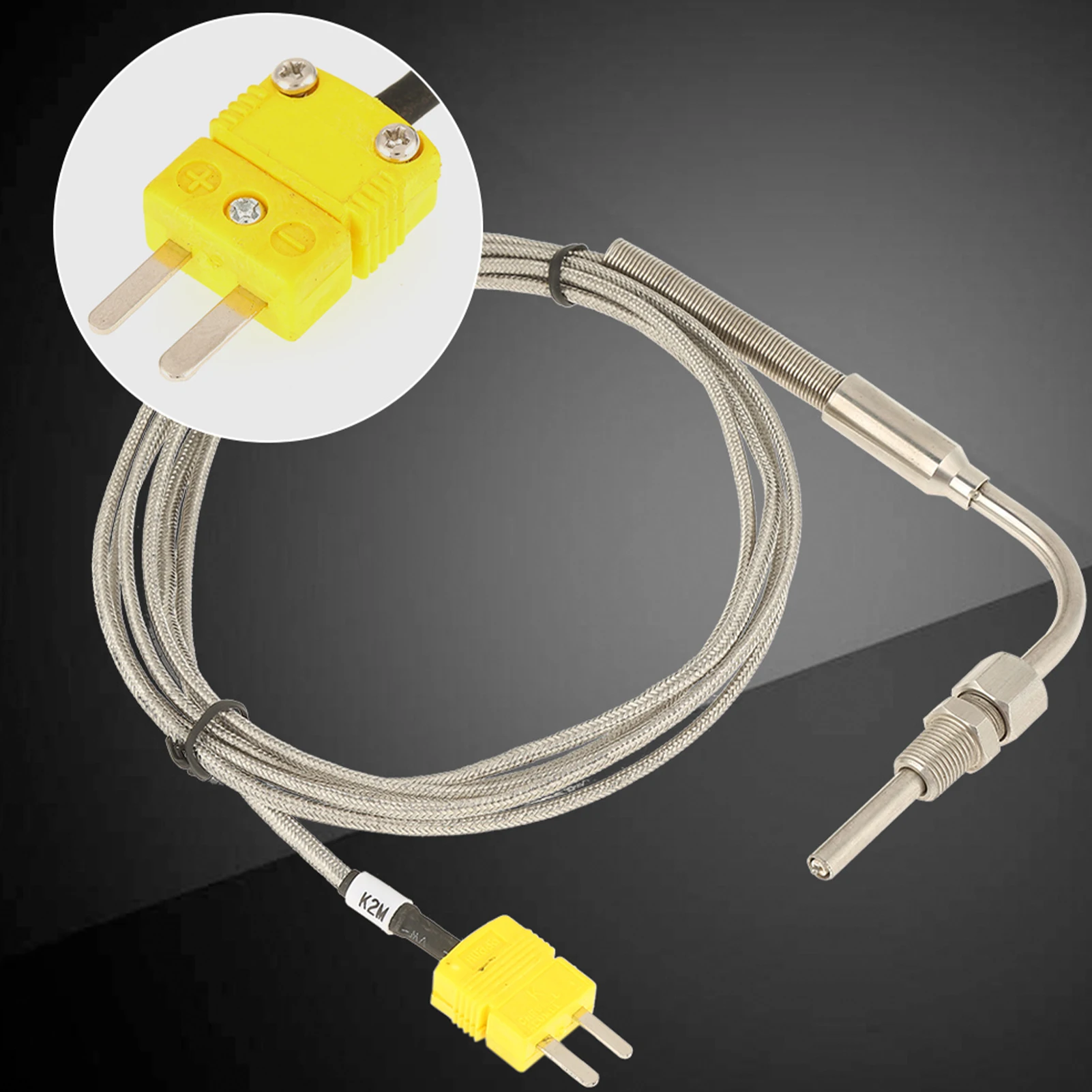 EGT K نوع الحرارية غاز العادم درجة الحرارة التحقيق أجهزة استشعار درجة الحرارة Mini K نوع موصل وحدات التحكم في درجة الحرارة الملحقات #5