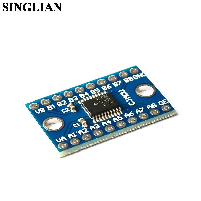 TXS0108E High-speed Full Duplex 8-channel Level Conversion Module 8-bit Bidirectional Voltage Converter