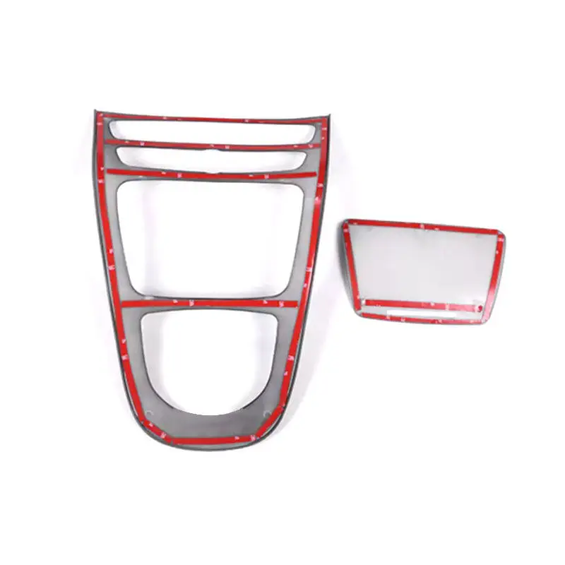 Autocollant de couverture de panneau de changement de vitesse ABS, pour Mercedes Benz classe E W213 S213 A238 C238 2019 2020 2021