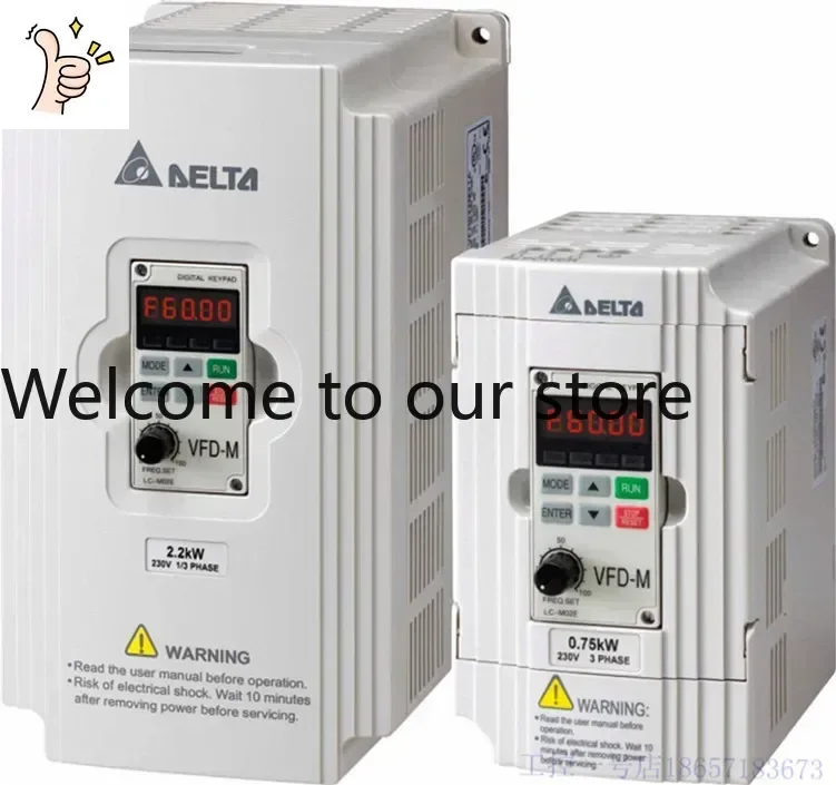 2026 New Original Taiwan Delta M Series Inverter VFD015M21A 1.5KW/220V Quality Assurance One Year