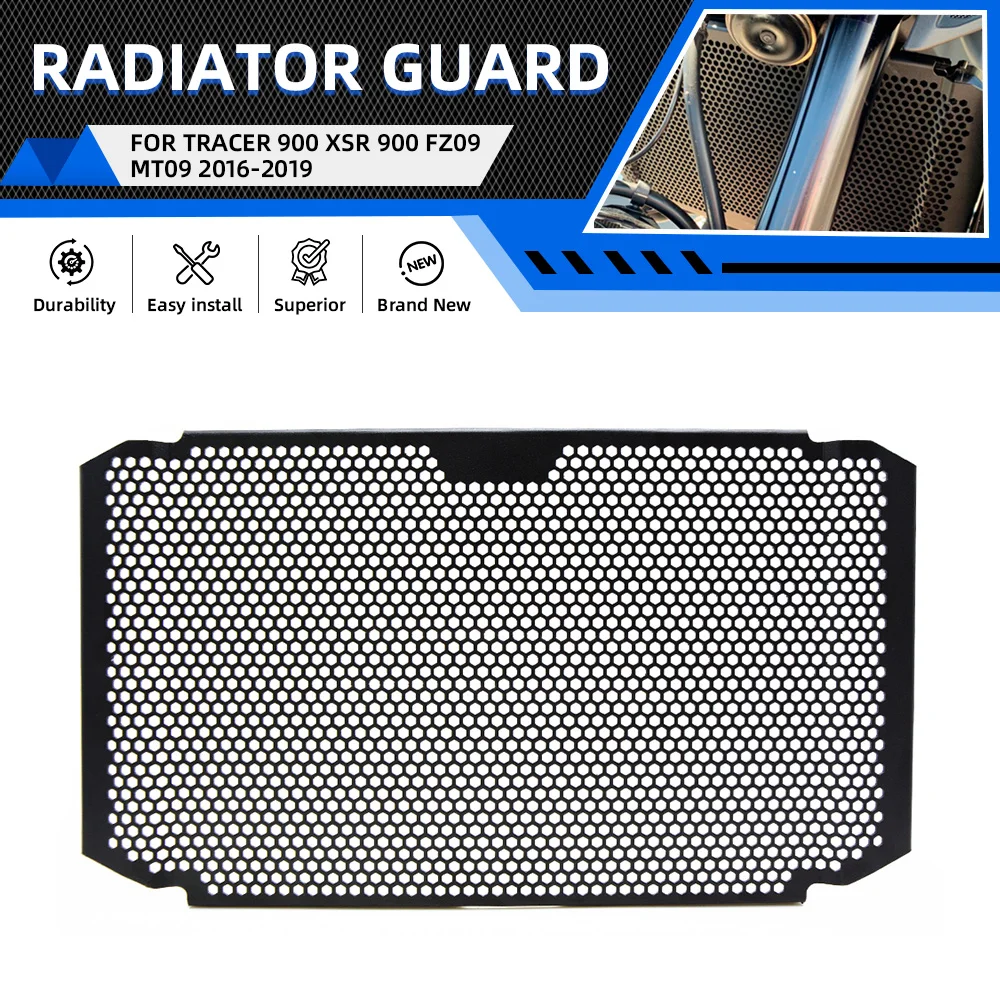 

Motorcycle Radiator Grille Guard Grill Protection For Yamaha FZ-09 MT09 SP MT-09 2017-2019 XSR900 2016-2019 Tracer 900 2018-2019