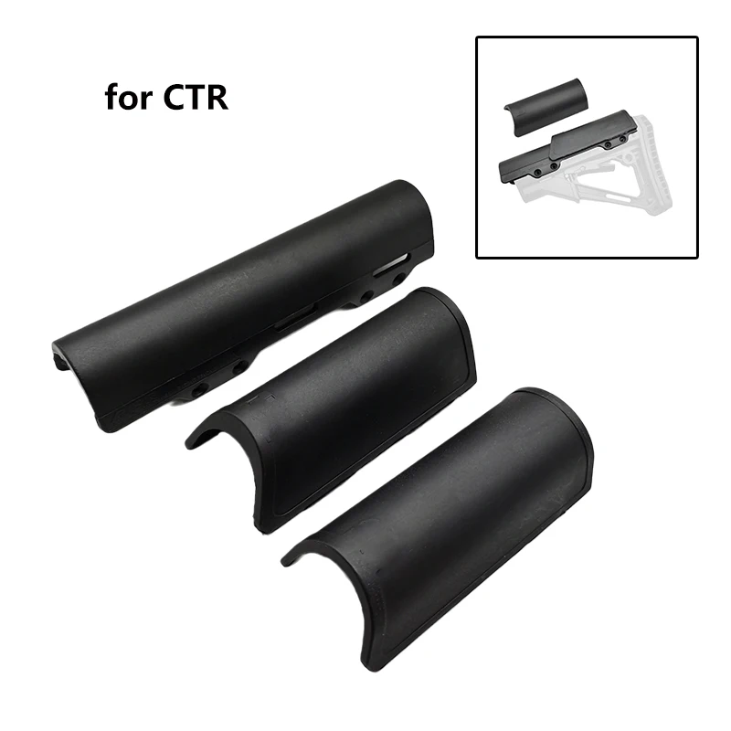 New Tactical CTR Cheek Riser Low Hight Version Nylon For Non Gunstock Stock Buttstock AR 15 M4 Enhancer Airsoft Accessories 2025