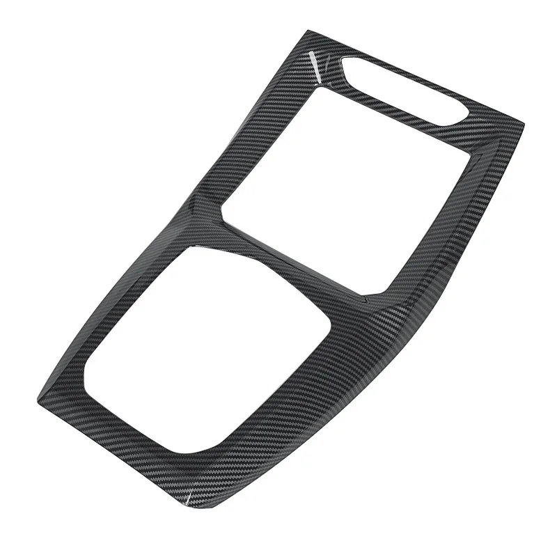 ملصقات بي إم دبليو X3 من ألياف ABS G01 X4 G02 2022 غطاء ذراع نقل الحركة المركزي وغطاء اليد الجانبي وإكسسوارات داخلية للسيارة من ألياف الكربون #5
