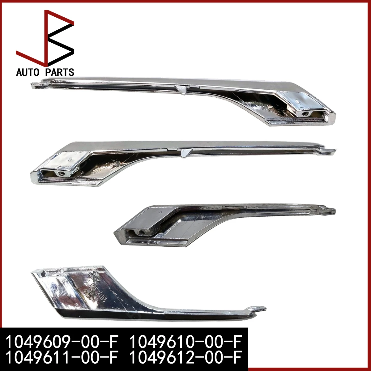 

For Tesla Model X 2015-2021 LH & RH Lower Upper Fog Lamp Parking Spear OEM 1049609-00-F 1049610-00-F 1049611-00-F 1049612-00-F