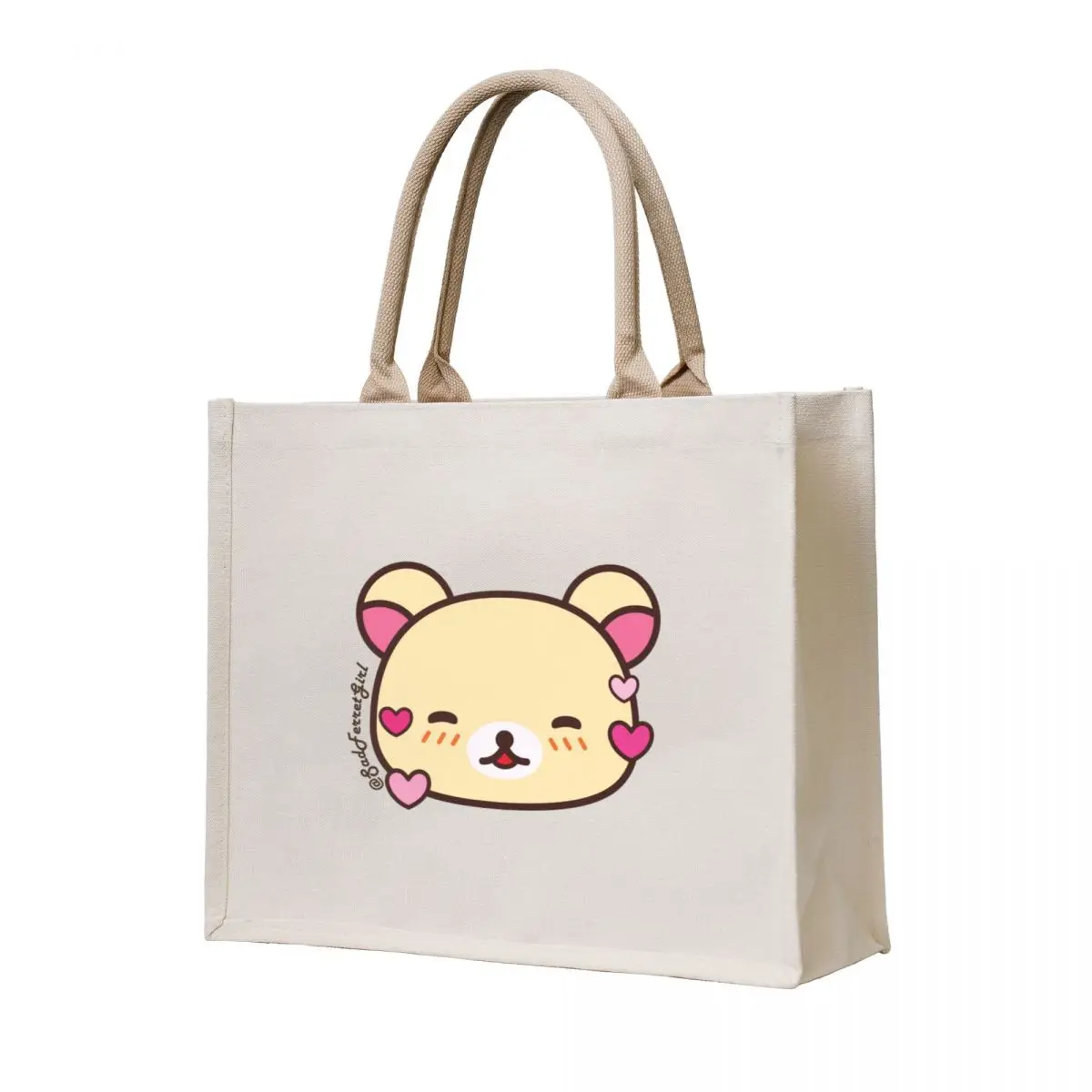 

Korilakkuma - 01 Tote Bag canvas tote Handbags women shopping cart bags the tote bag