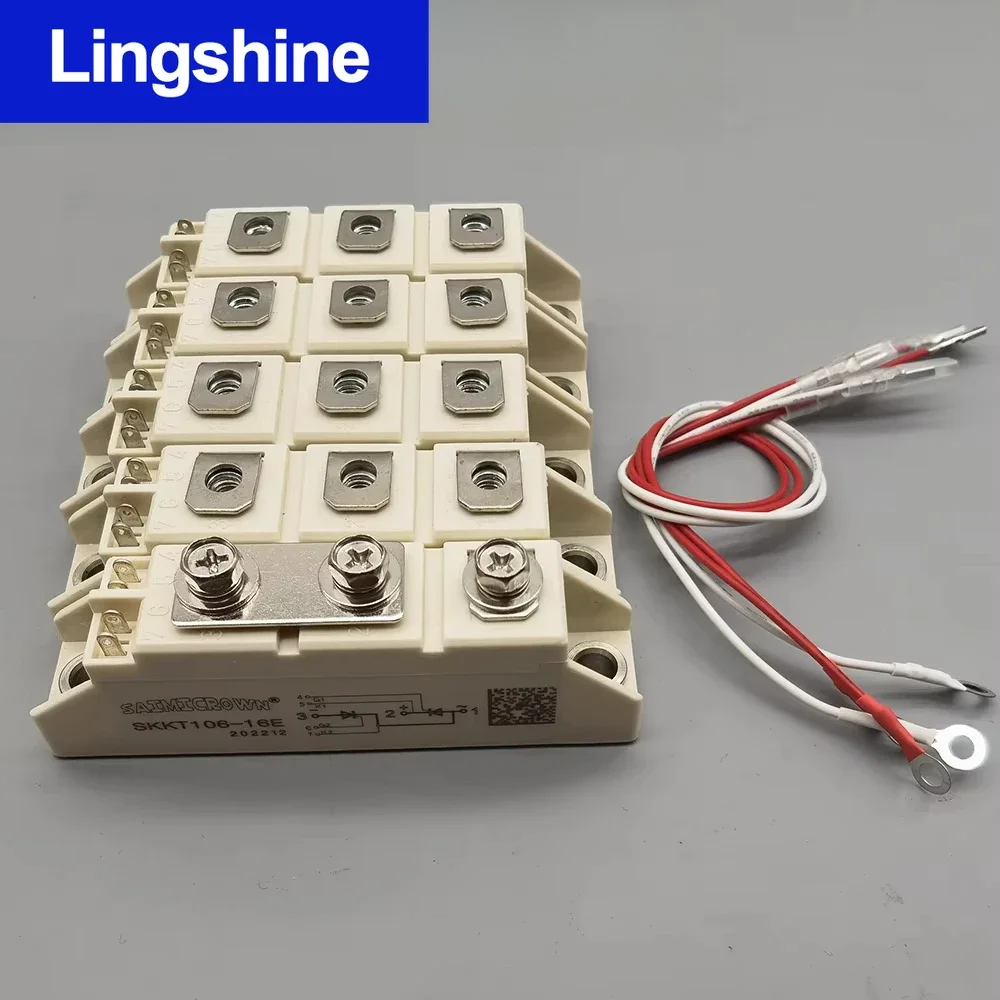 Thyristor Modules SKKT92A 16E IGBT MODULE 92A 1600V Controlled Silicon Thyristor for Welder Control SKKT9216E