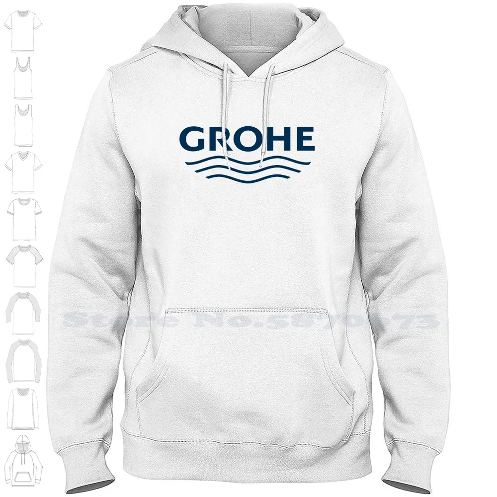 Grohe Logo Fashion Sweatshirt Top Quality 100% Cotton Hoodies