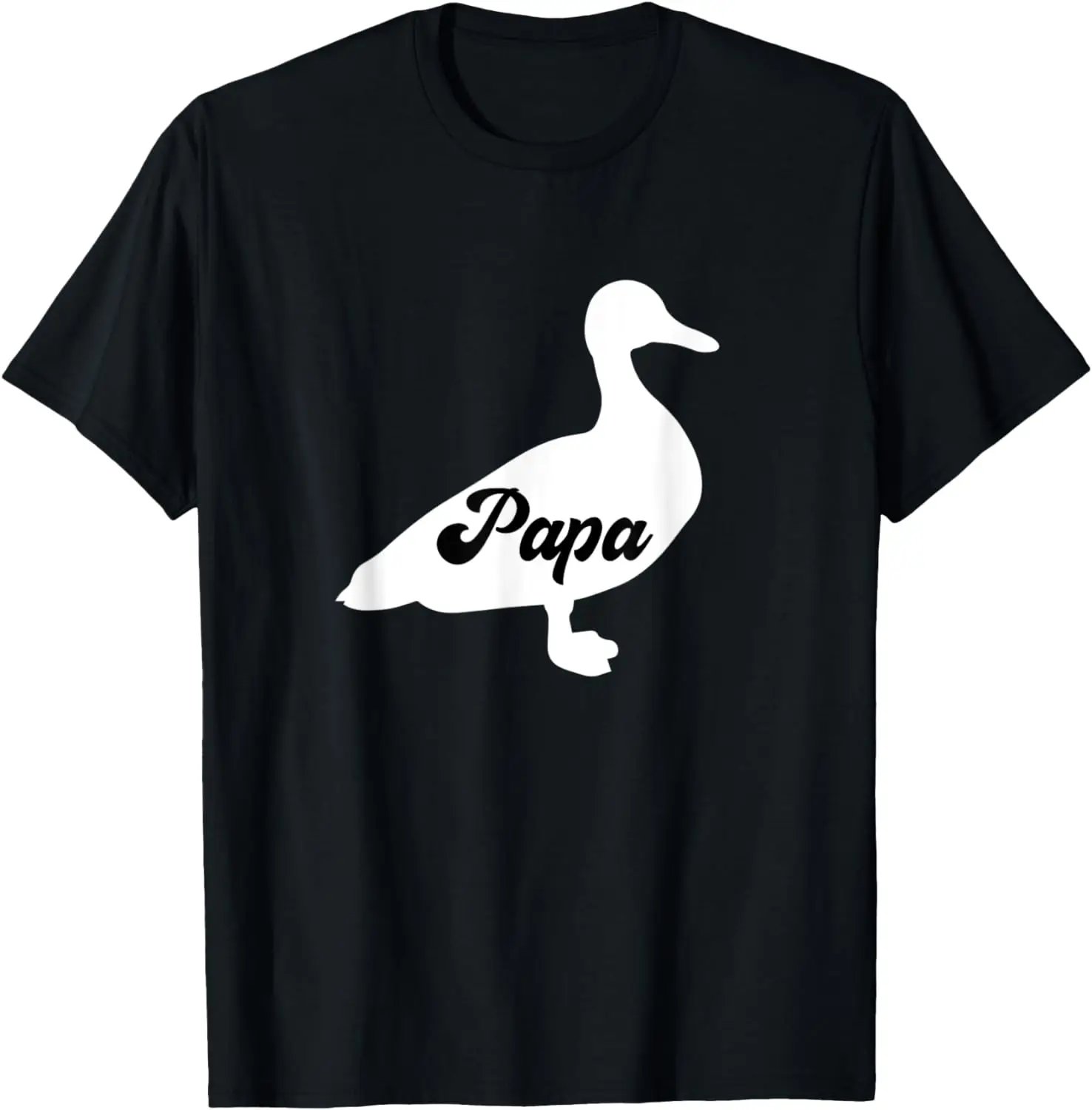 

Mens Papa Duck Love-r Family Matching Costume T-Shirt