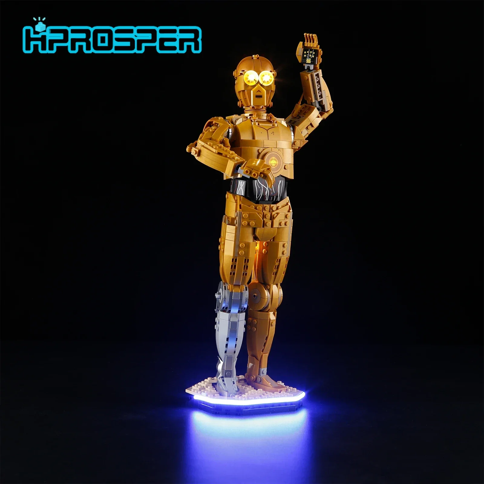

HPROSPER 5V LED Light (No Model) For LEGO 75398 Star Wars C-3PO Buildable Droid Figure Light Up your Building Blocks