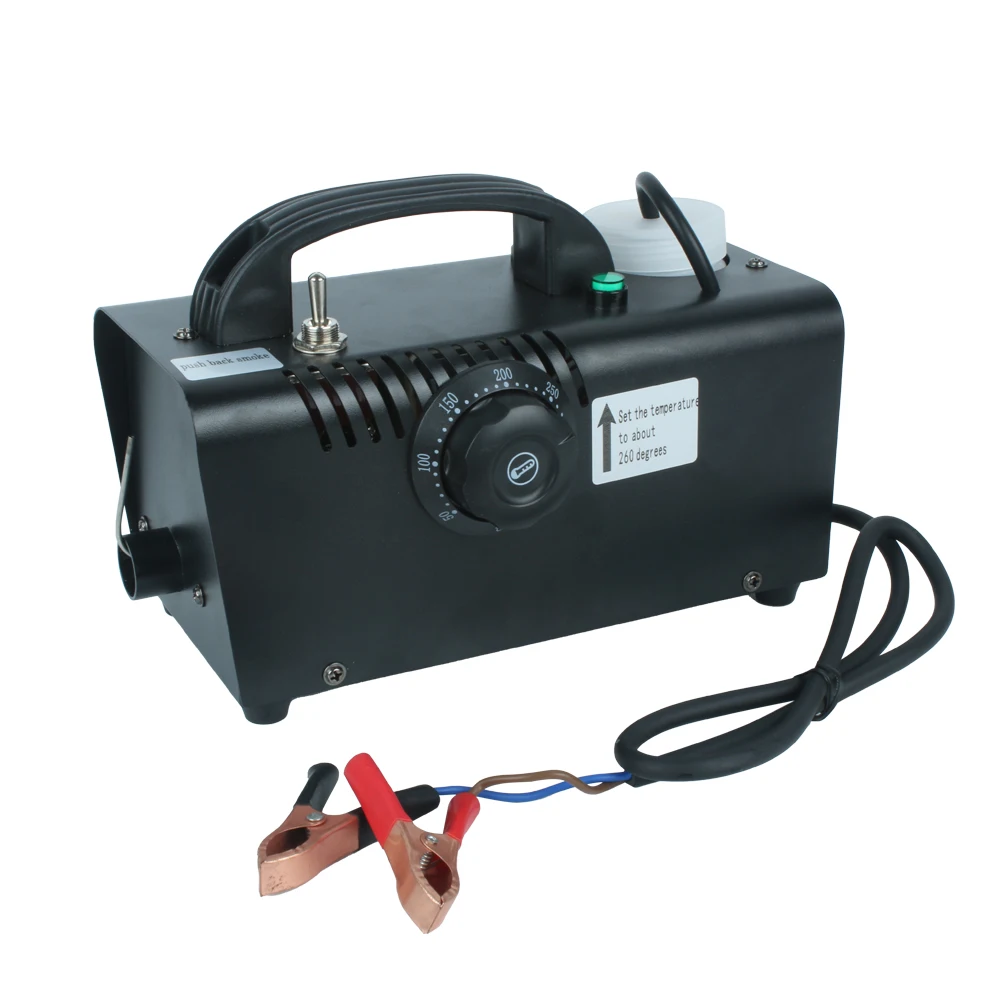 

12V Electric Fog Smoke Machine Auto Sprayer Low Fog Machine Outdoor Camera for DJ Stage Wedding Music Party Fog Smoke Machine