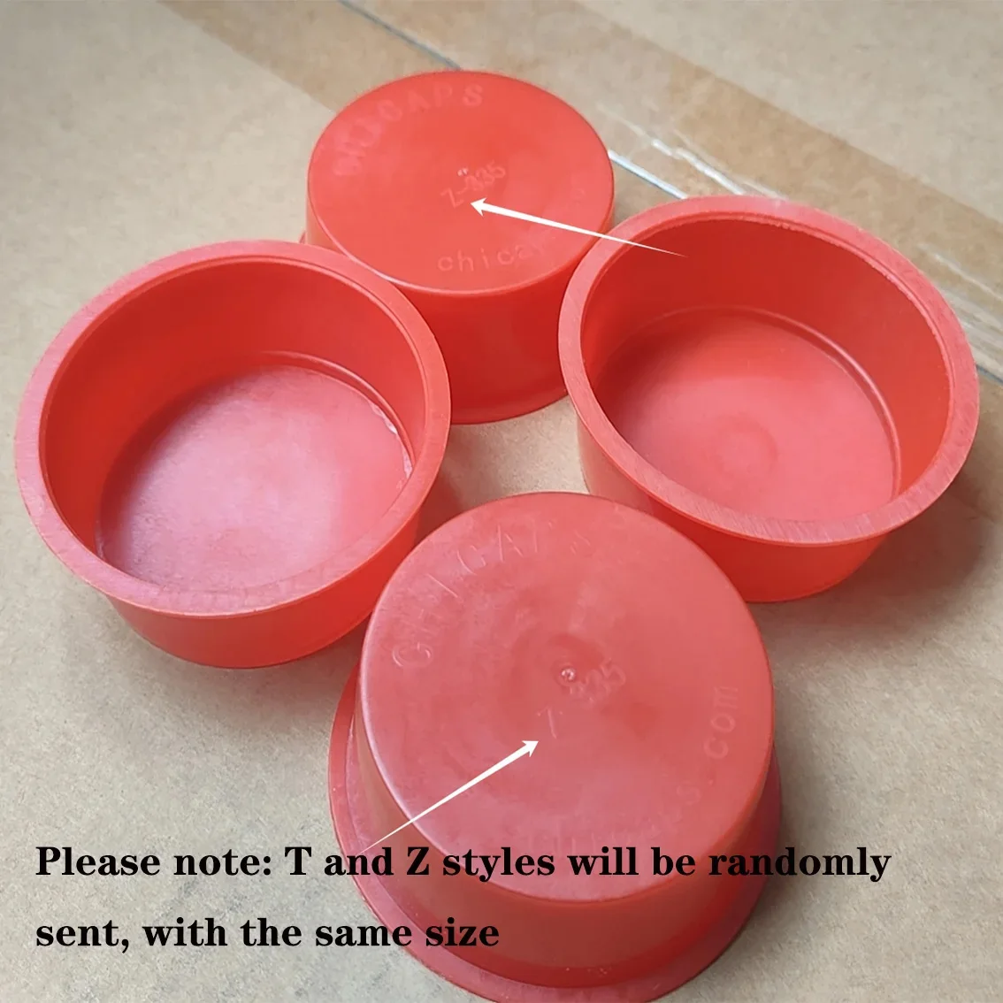 T5-T 183 Plastic Plug Red Conical Cover Plug T-Shaped Head Ornament Tubing Waterproof Dust Screw Stopper Protective Round Chock