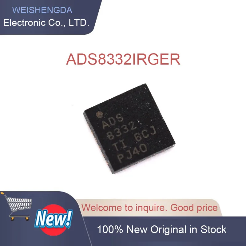 

ADS8332 ADS8332I ADS8332IR ADS8332IRGER VQFN-24 Chip IC New Original