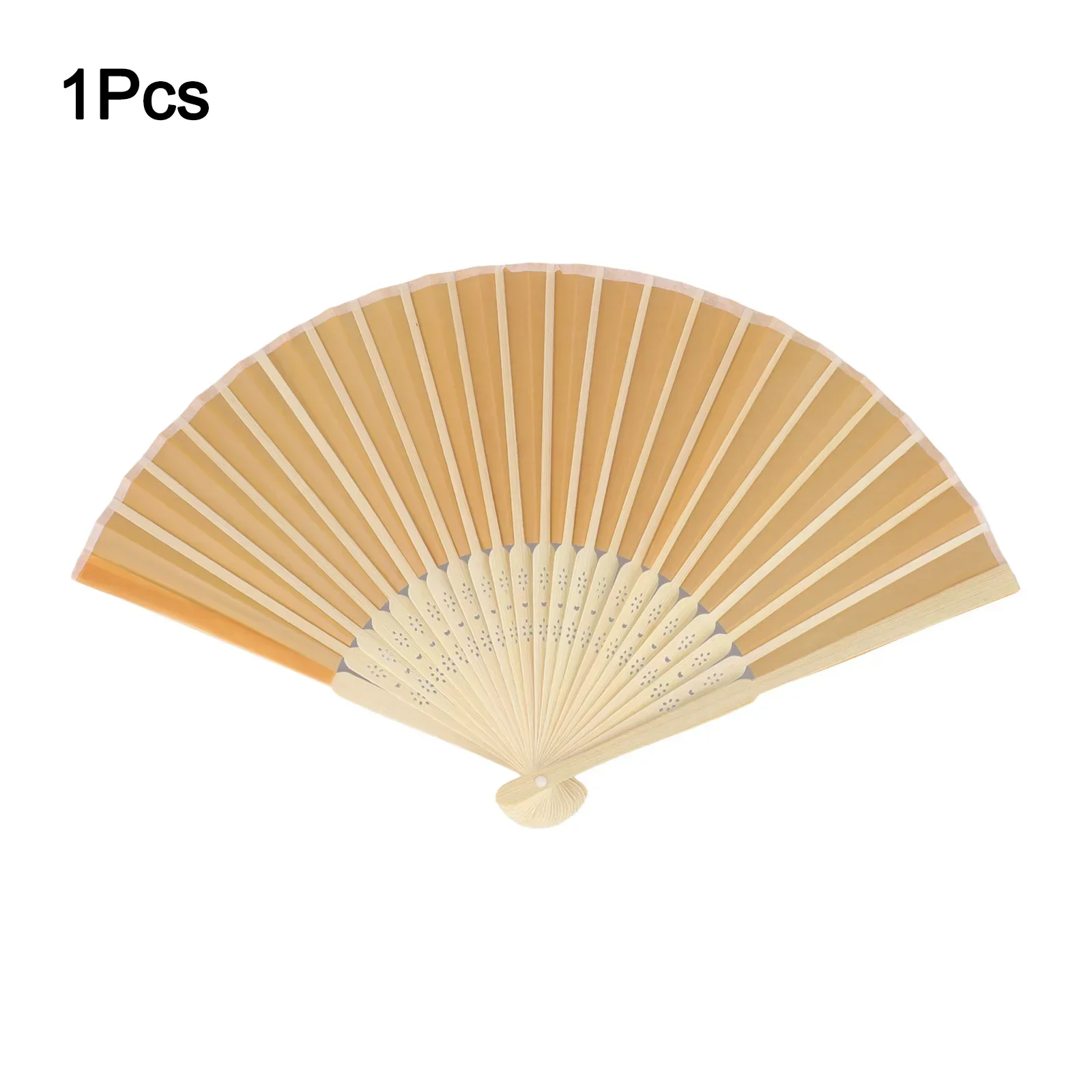 New Folding Fan Silk Replacement Chinese-style Wall Decor Cosplay Wedding Crafts DIY Decoration Equipment Handmade
