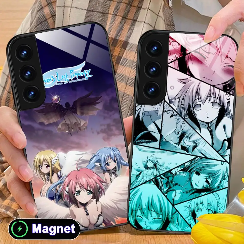 Heaven's Lost Property Phone Case for Samsung Galaxy S26 S25 S24 S23 S22 S21 S20 Note20 Plus FE Ultra Glass Magnet Cover