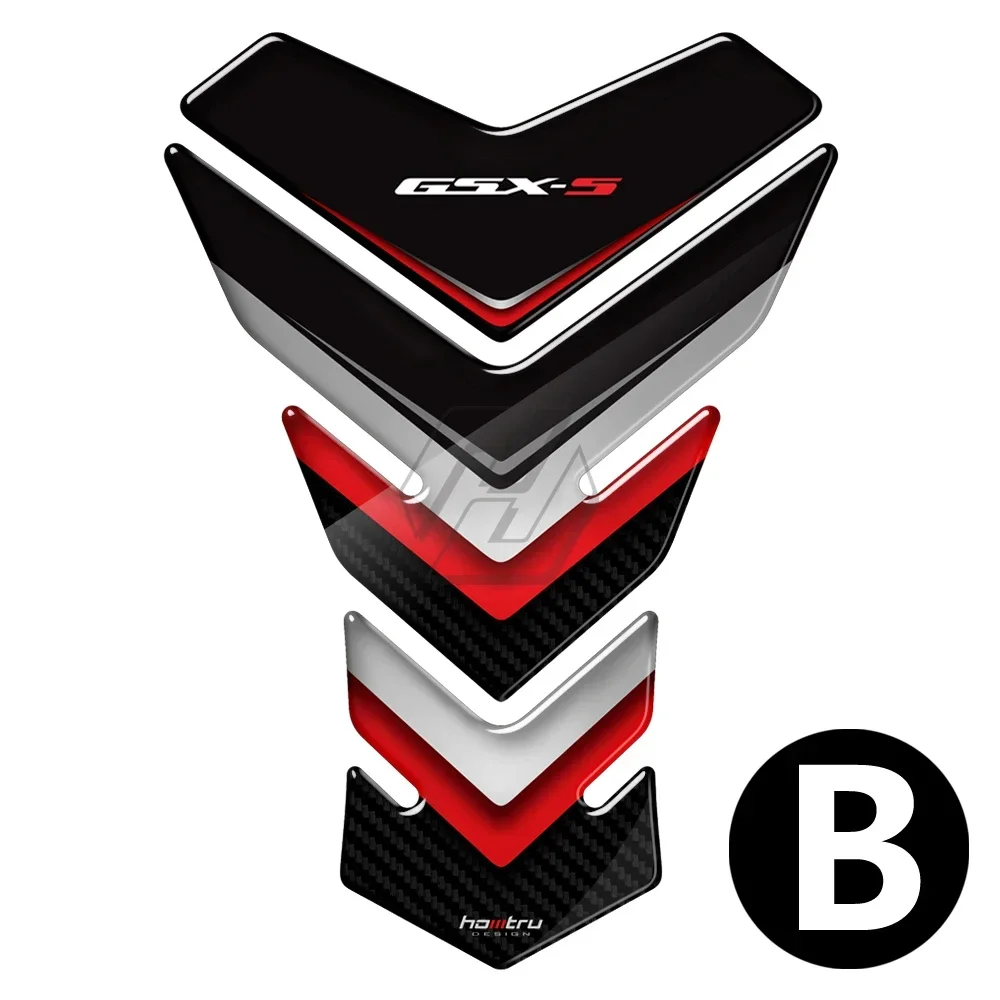 لسوزوكي GSX-S125 GSX-S750 GSX-S1000 GSX-S الشارات ثلاثية الأبعاد خزان للدراجة النارية وسادة واقية ملصقات ملحقات الديكور