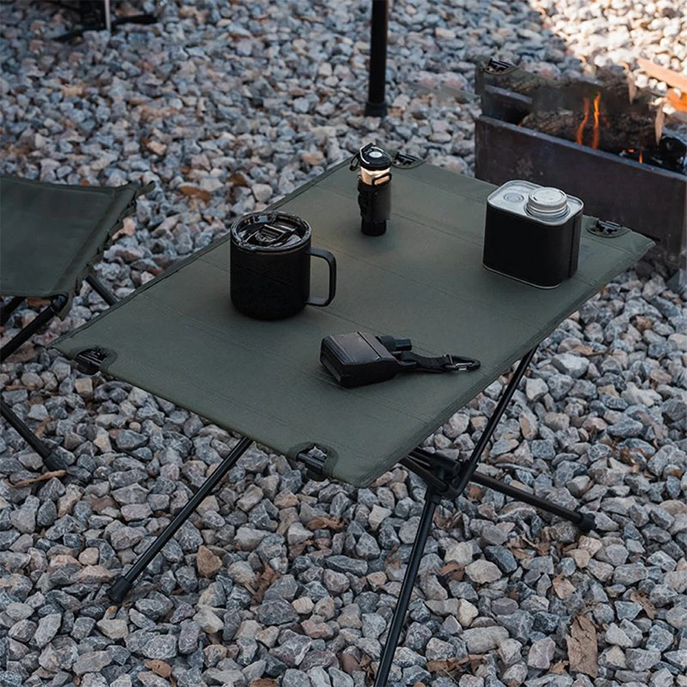 LIFEWITHCAMP Camping Oxford Stoff Tisch Klappschreibtisch Leichte faltbare Stofftische Outdoor Angeln Picknick Schreibtisch Ausrüstung