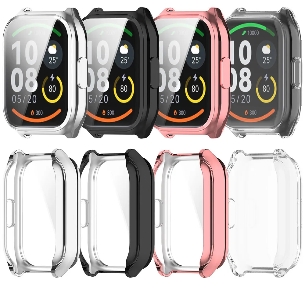 Case Cover and Tempered Glass Screen Protector For HayLou Watch2 Pro High Quality TPU Slim Protective Accessories for LS02 Pro