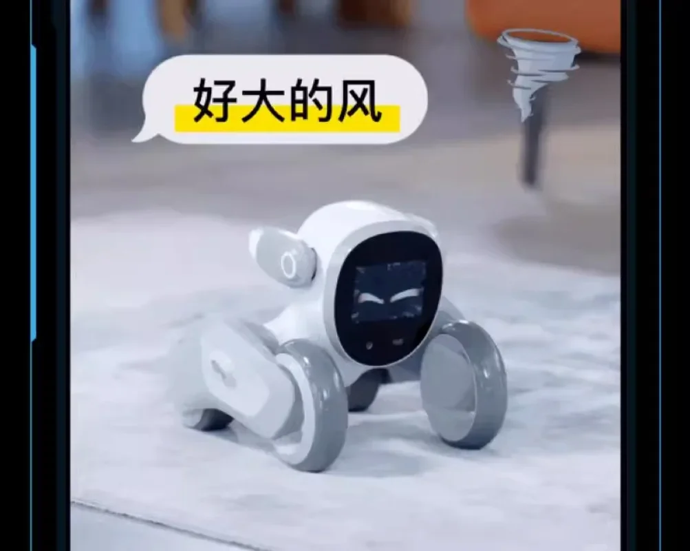 Intelligent Machine Pet Electronic Dog Companion Interactive Programming Face Recognition Human Dog Emotion Remote