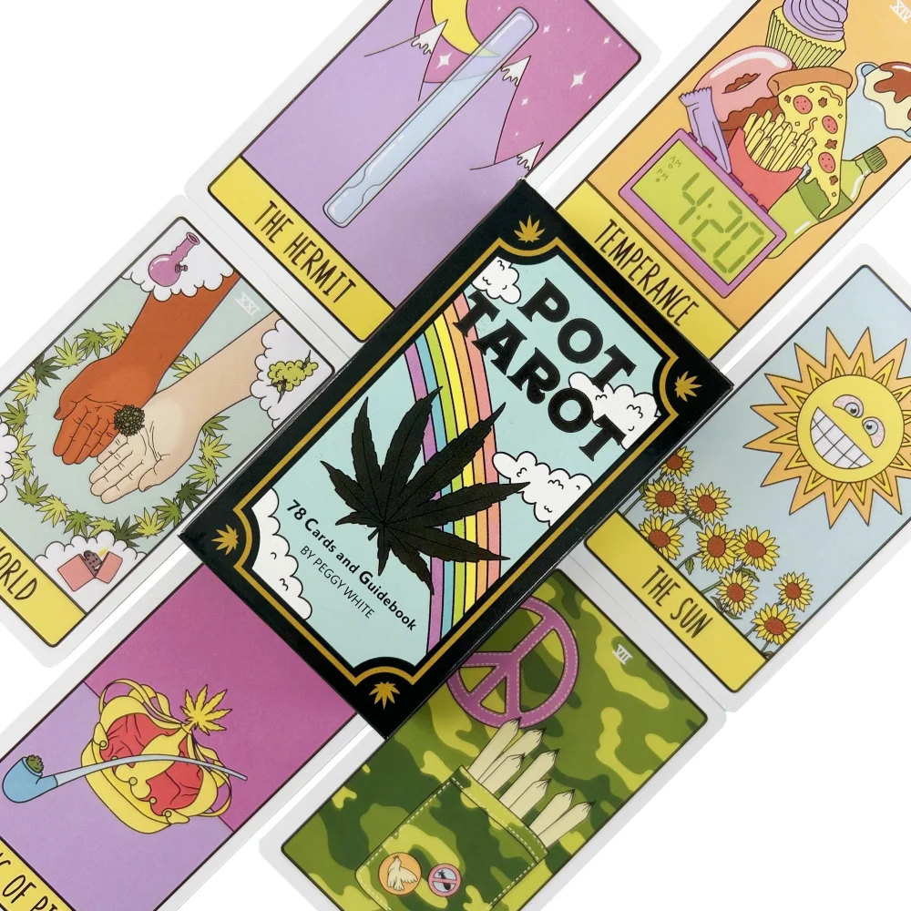 

Pot Tarot Oracle Card Leisure Fortune Divination Party Entertainment Chess Card Game Tarot 78 Card Deck