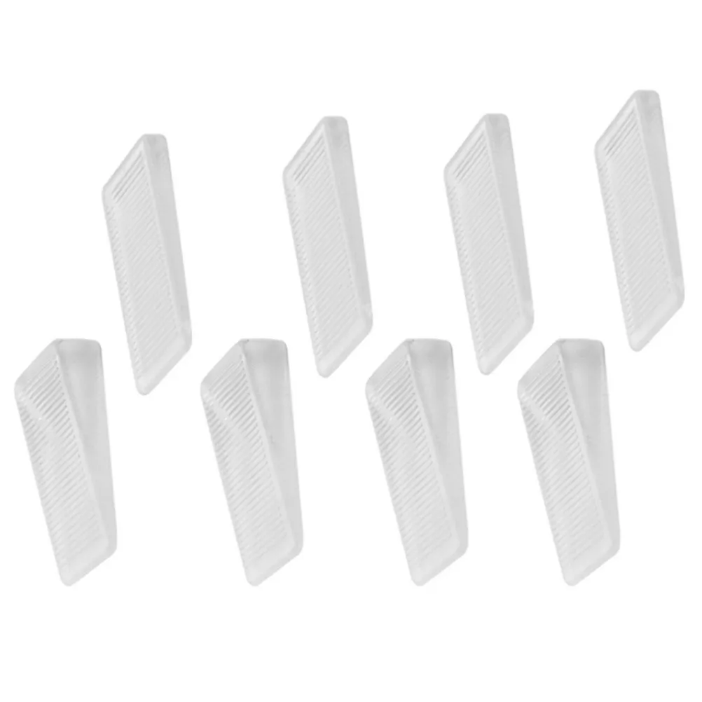 

16Pcs Clear Table Shims Wedge Levelers Non-Slip PVC Furniture Shims for Door Window Cabinet Home Improvement Safety Stopper