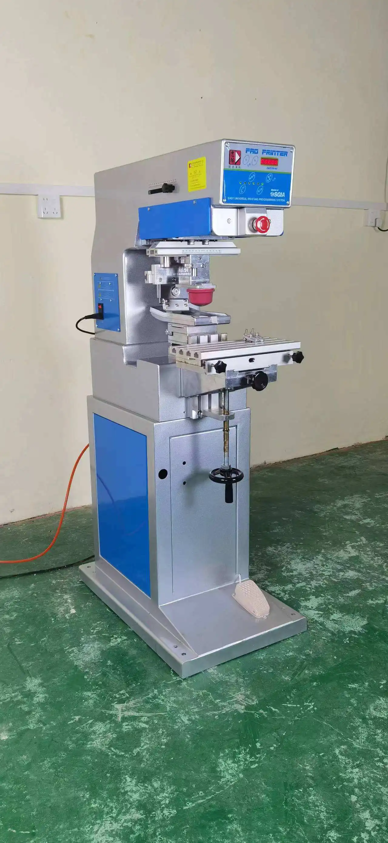 Fabrieksprijs Kleine Tampondrukmachine Enkele kleur Tampondrukmachine