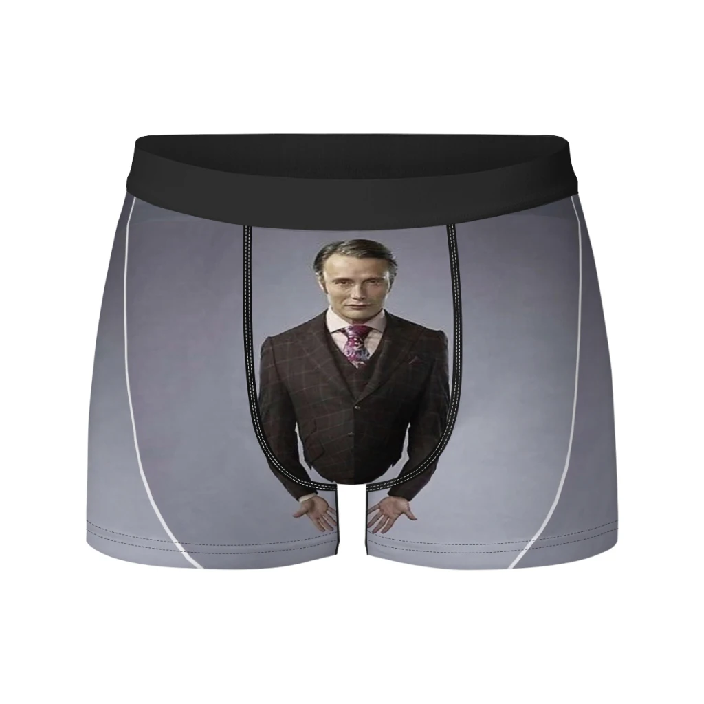 the late great hannibal lecter Boxer Men's Panties Underpants Male  Breathable Man Boxershorts Underwear For Men