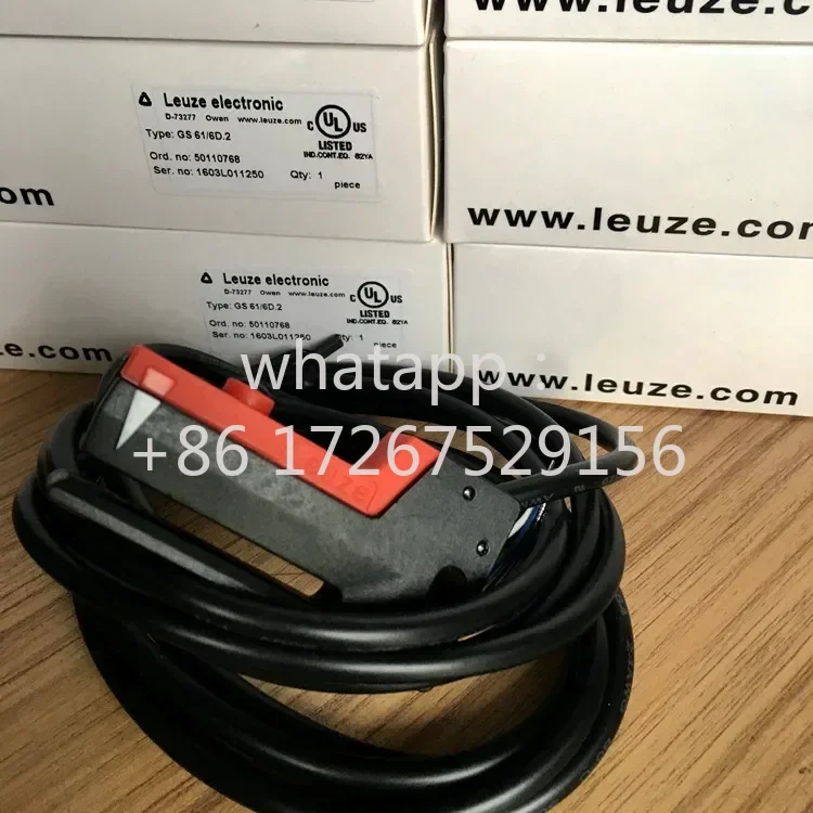 GS 61/6D.2   GS 61/6D  GS61/6.2  LEUZE Color Code Sensors 100% New Original