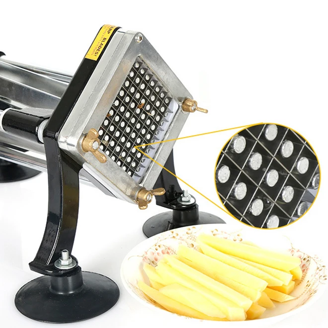 Factory wholesale cheap kitchen cutter accessories gadgets vertical manual potato cutter