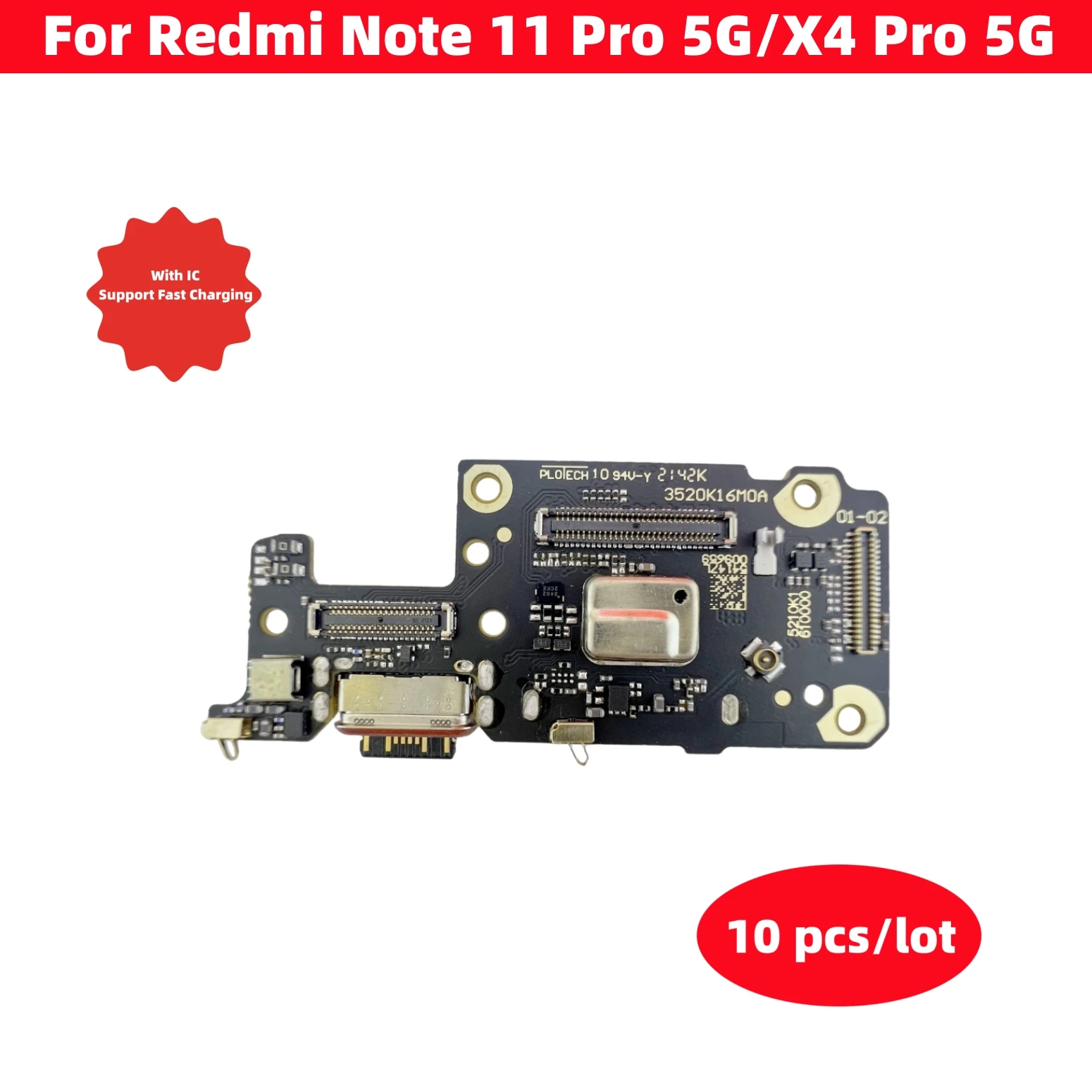 10-pcs-lot-usb-charger-for-redmi-note-11-pro-5g-dock-connector-board-charging-port-flex-cable-replacement-parts