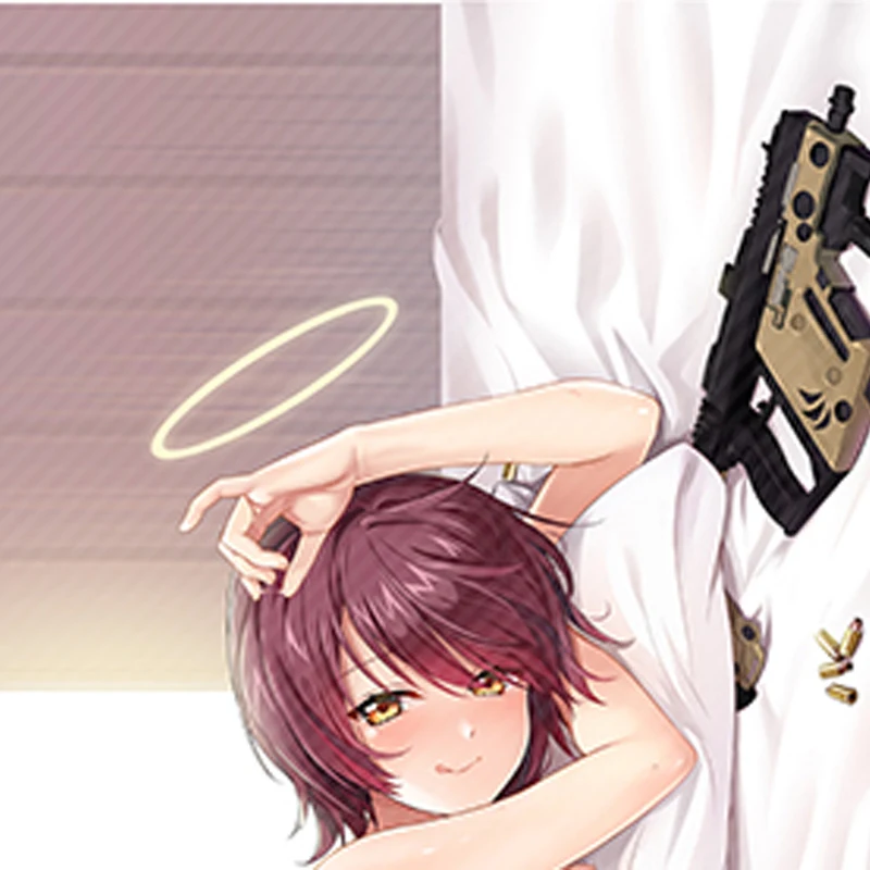 

Dakimakura Anime Pillow Case Exusiai Double-sided Print Of Life-size Body Pillowcase Gifts
