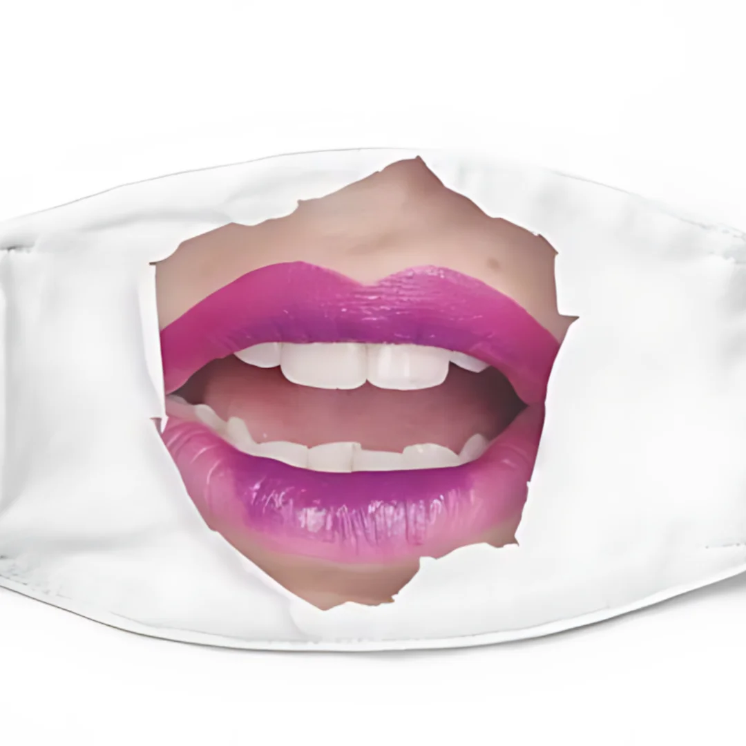 Stofmasker, esthetisch bedrukt katoenen masker, modieuze Amerikaanse elementen, herbruikbare stof, koudebestendig masker