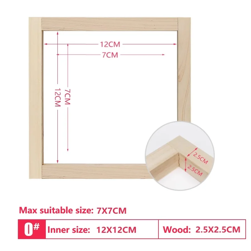 Wooden frame for printing platform printer