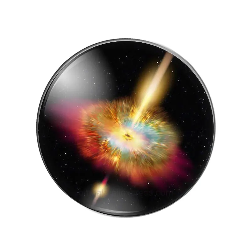 New Space Nebula Glass Cabochon Dome Astronomy Geek Fashion Handcraft Jewelry Nebula Galaxy Space DIY Jewelry