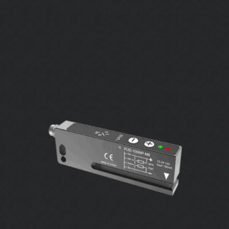 Imagem -03 - Sensor de Detecção de Etiqueta Auto-adesiva em u Original Stripping Fotoelétrico Pud100n Pud050np Pud-050np