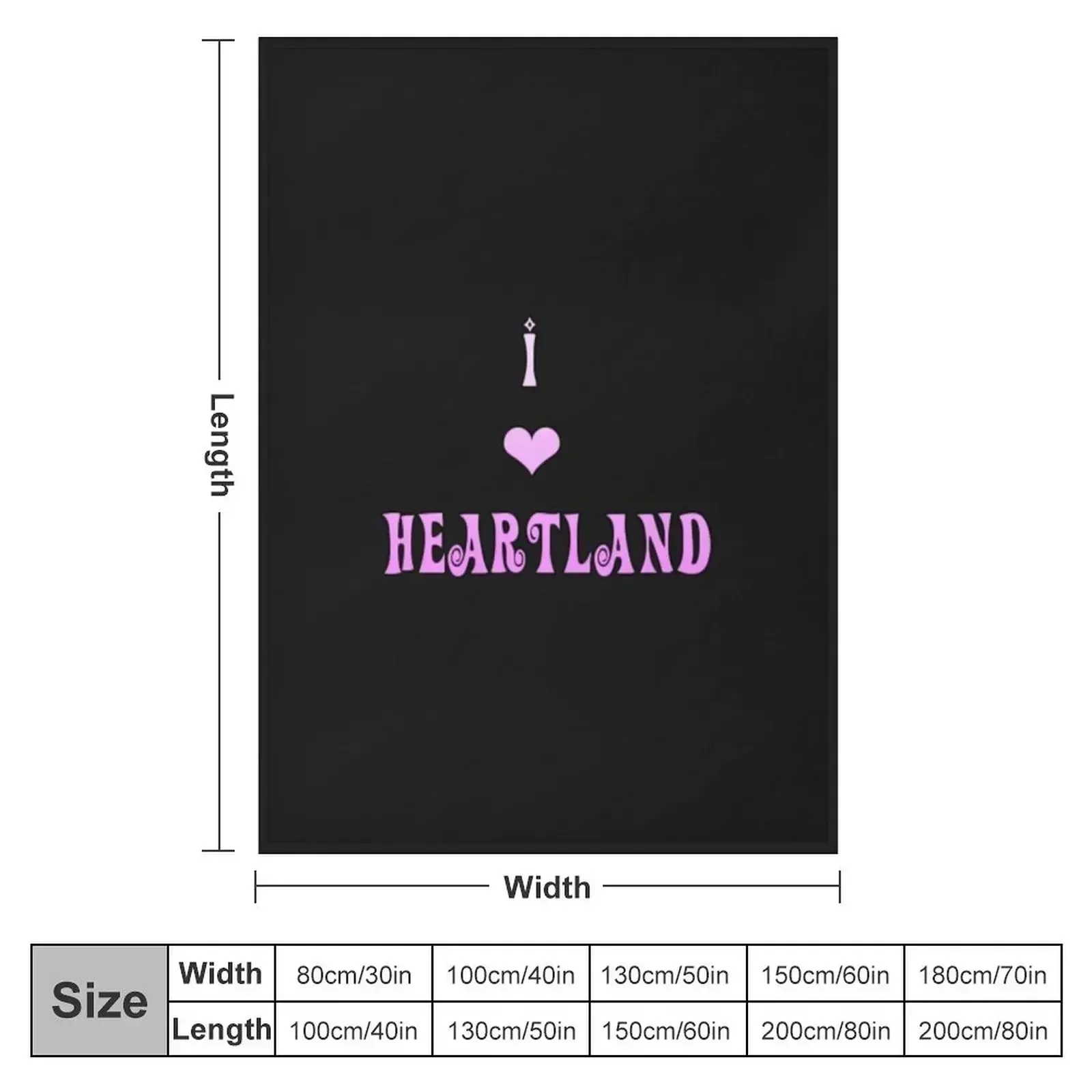 Heartland Throw Blanket couch cozy soft plush fuzzy picnic outdoor blanket