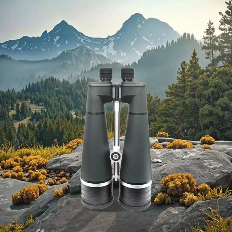 Powerful Large Bore Optics Premium 25x100 HD Binoculars for Outdoor Adventures