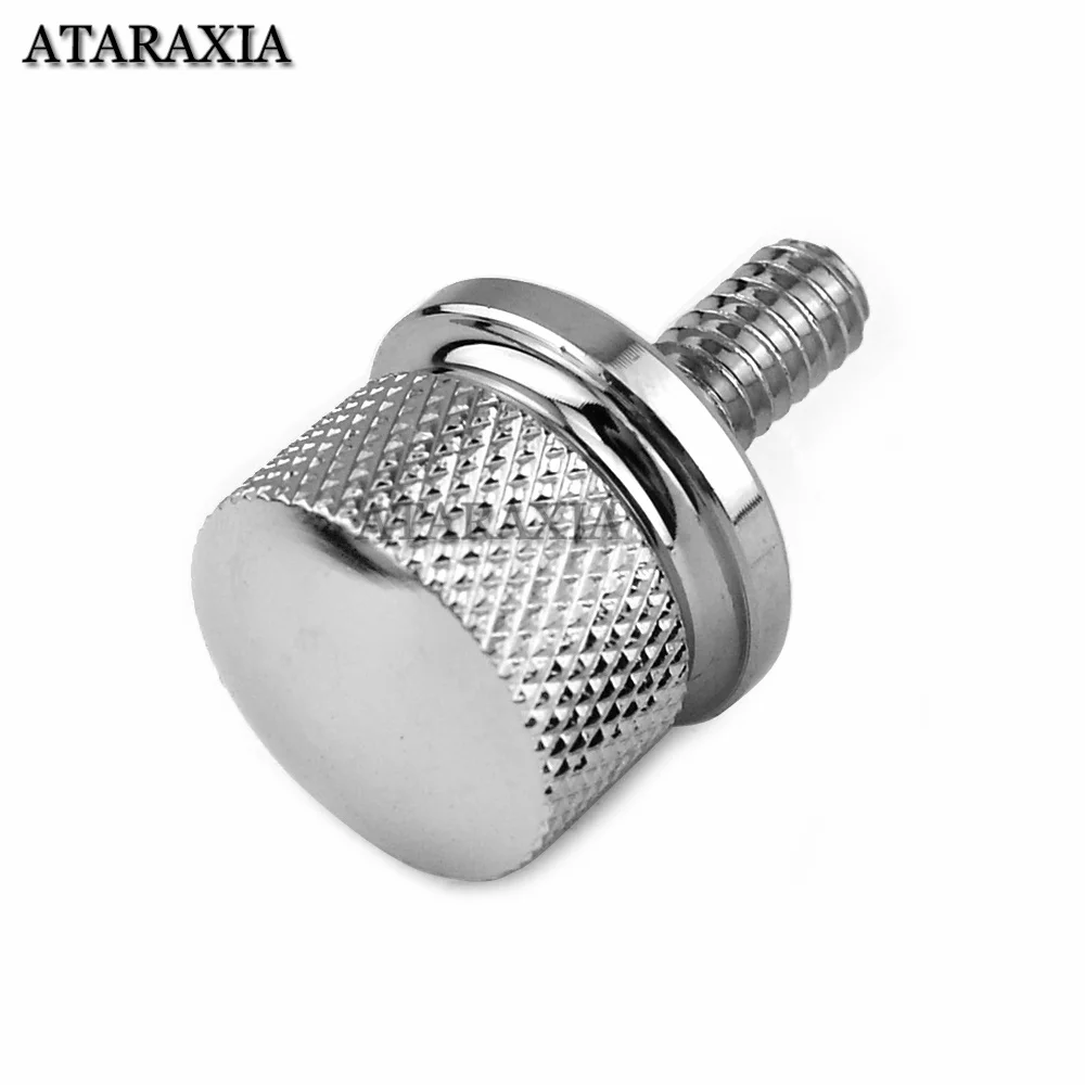 Motorcycle Rear Fender Seat Bolt Screw Nut Tab Cover For Harley XL Dyna Softail Touring Motorbikes 96-Up Billet Aluminum Parts