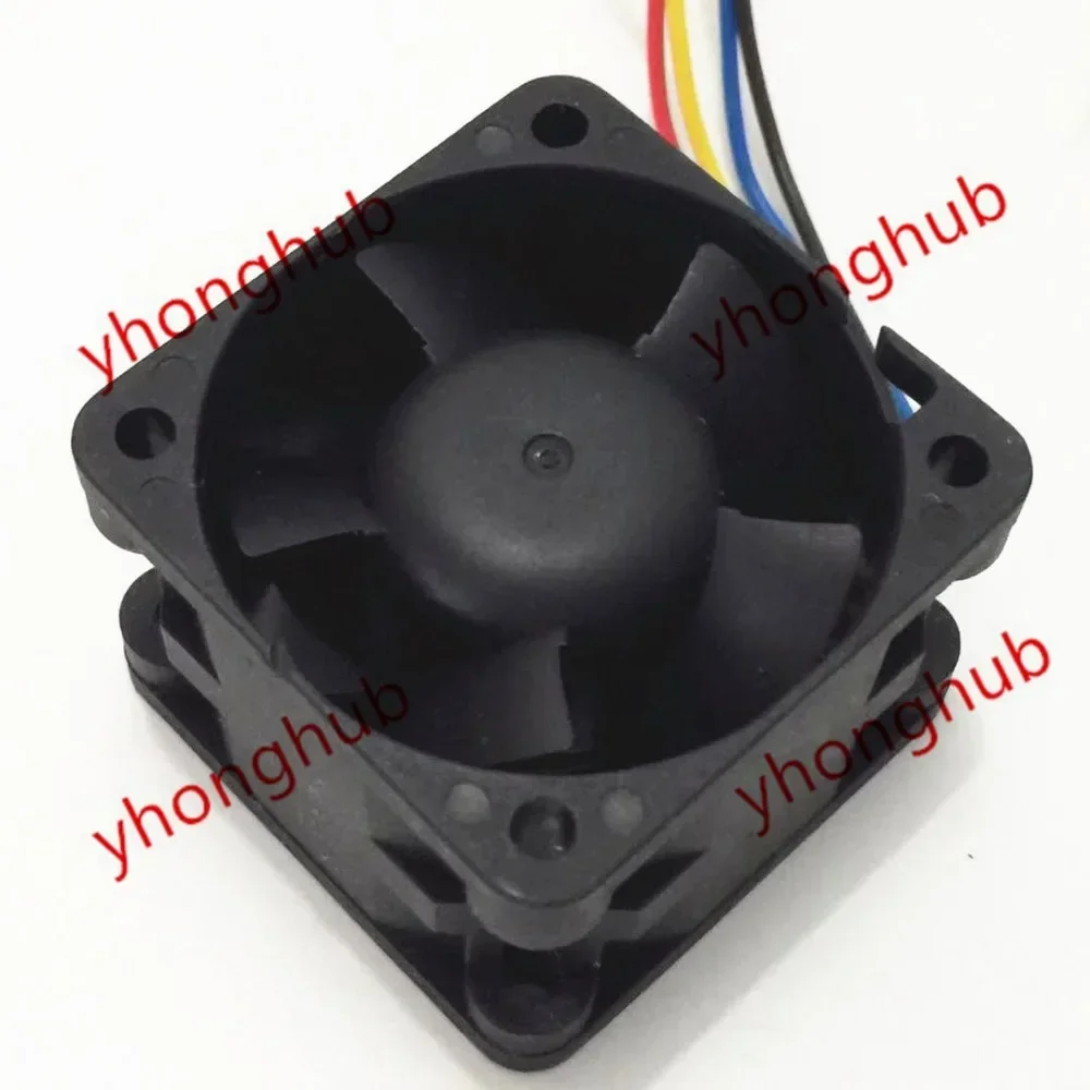 SUNON PMD1204PQBX-A (2). B2037.F.GN DC 12V 8W 40x40x28mm 4-wire Server Cooling Fan