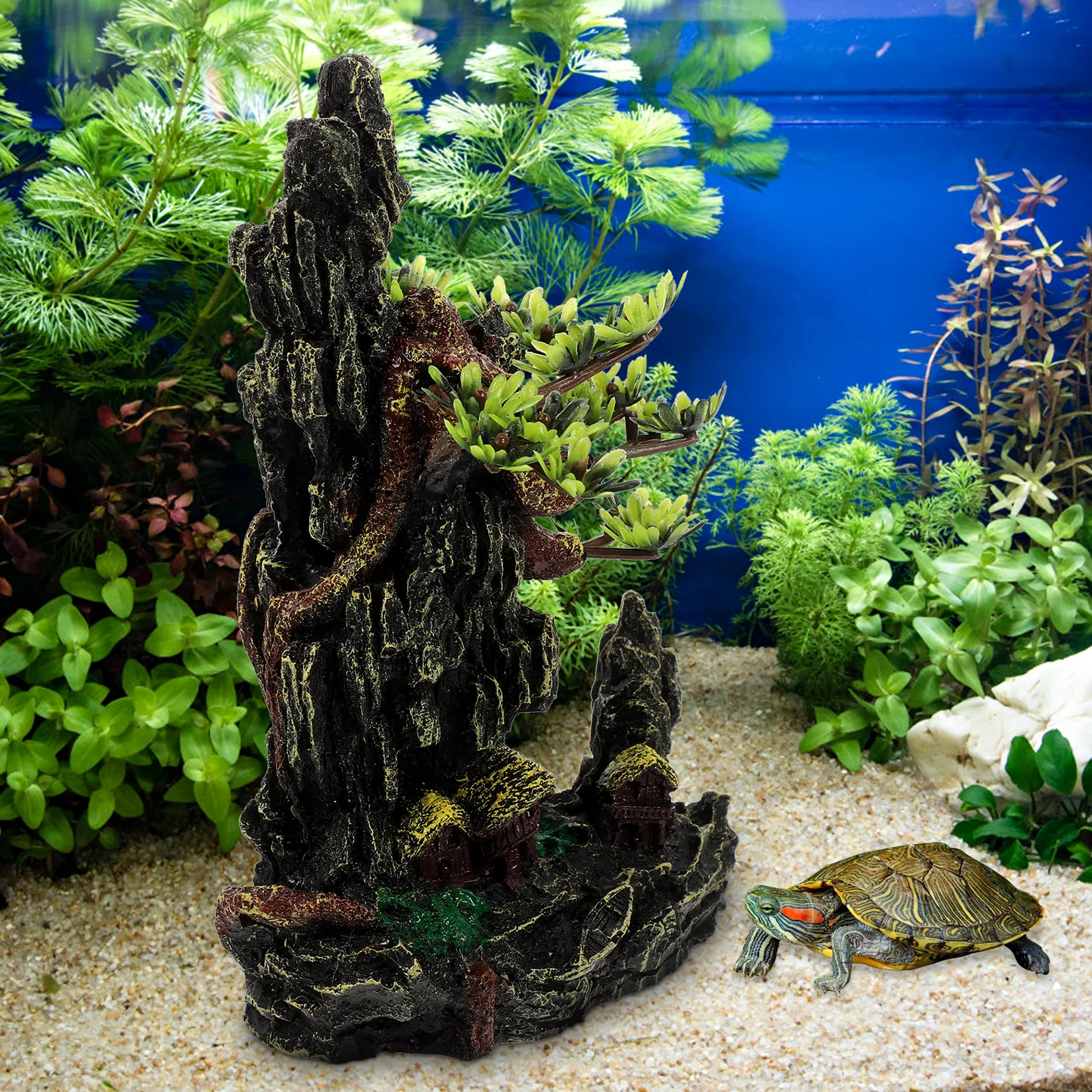 

Artificial Resin Fake Tree Branches Realistic Climbing Decor Reptile Tank Habitat Decorations Terrarium Accessories Snake