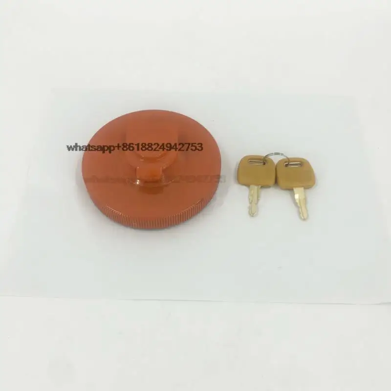 Excavator part Fuel tank cover EX Very Good quality Fuel Tank Cap with keys EX200